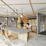 京橋レンタルオフィス_シェアオフィス_ビジネスエアポーﾄ京橋_DIY