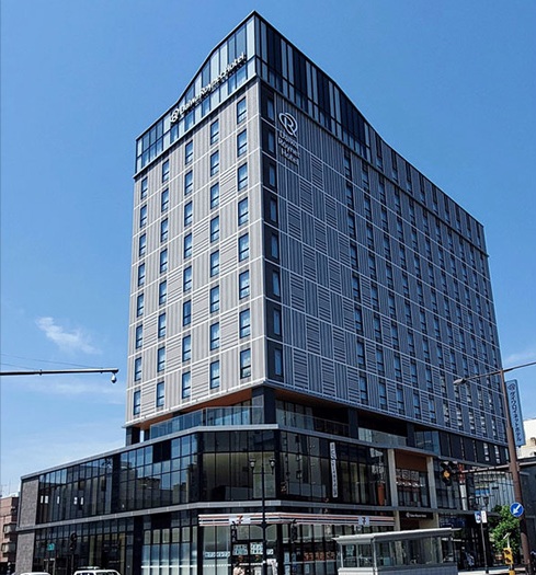 リージャス山形駅前 建物外観(ダイワロイネットホテル山形駅前1F・2F)