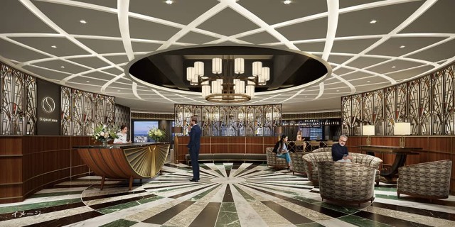 Signature新宿アイランドタワー 受付