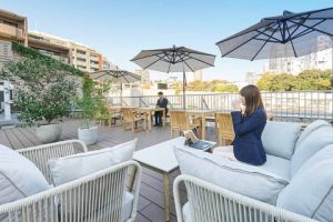 リージャス六本木三河台スクエア 屋上テラス