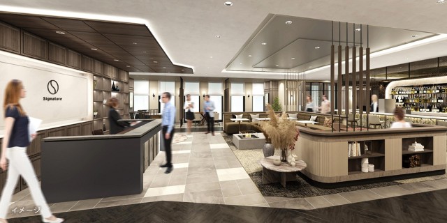 シグネチャー札幌ダイビル　受付