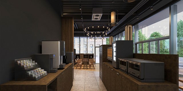 エキスパートオフィス霞が関　ドリンク・スナックコーナー