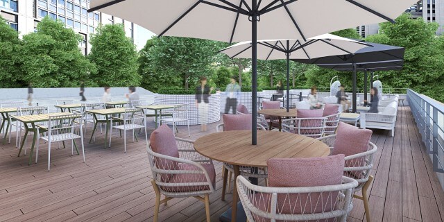 エキスパートオフィス霞が関　テラス