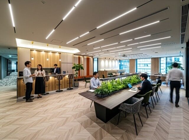 ouno八重洲 × Compass Officesの室内