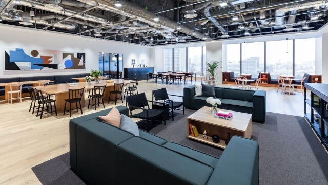 WeWork 東京ポートシティ竹芝の室内